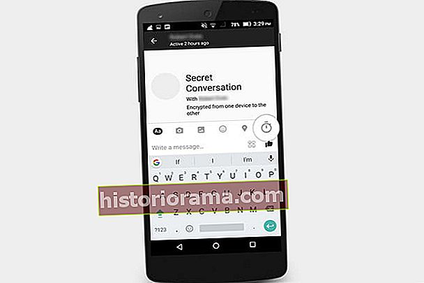 kako začeti skrivni pogovor facebook messenger android 10