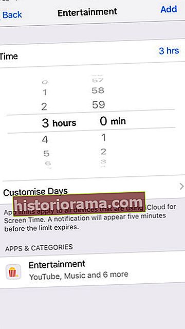hvordan du bruker skjermtid app begrenser tidtaker