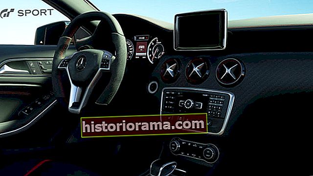 ako vďaka Gran Turismo Sport vyzerajú autá úžasne s obrazovkou HDR GTS Mercedes Benz a 45 AMG 4matic 2013 03