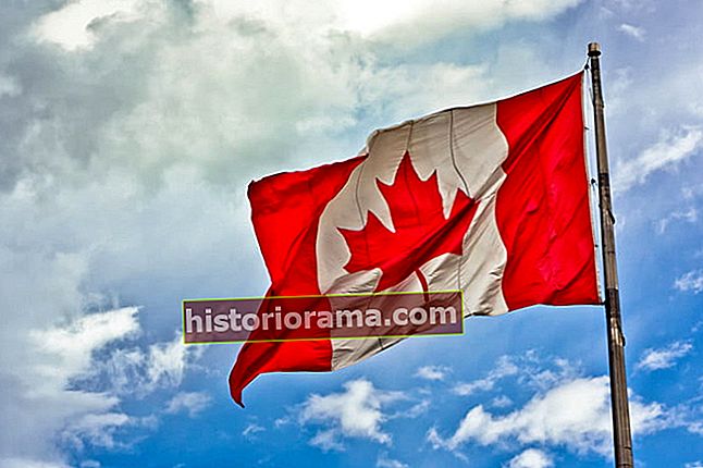 kako premakniti kanadsko konico kanadsko zastavo