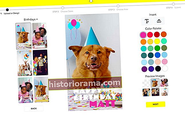 Du kan nu oprette dine egne geofilter på Snapchats dedikerede websted