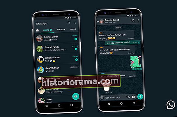 whatsapp dark mode lanserer engelsk darkmode android