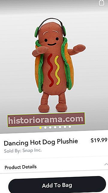 nyní si můžete koupit taneční hot dog plyšovou hračku snapchat obchod img 5476 copy