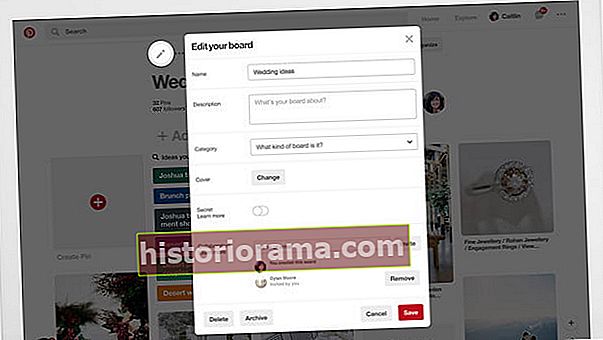 pinterest update organizează tablouri de arhivare tablou de arhivă pe web